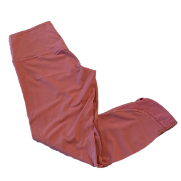 Lululemon Align high rise 25” in Briar Rose with Petal inspired hem in size 10 - Picture 6 of 11